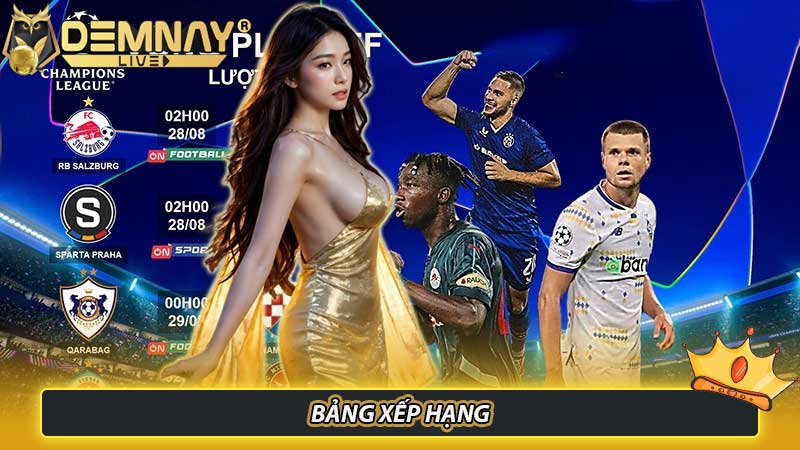 Bảng xếp hạng