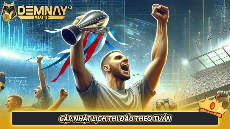 Cập nhật lịch thi đấu theo tuần