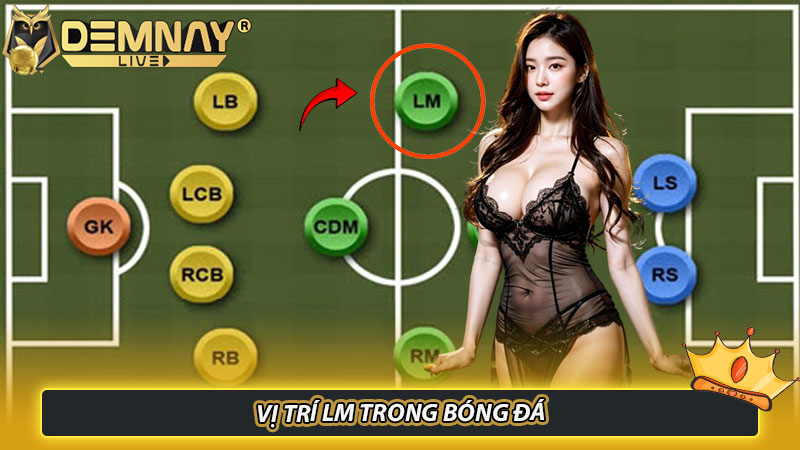 Vị trí LM trong bóng đá